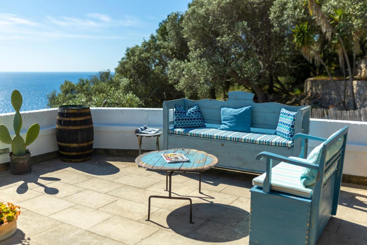Casa Vacanze De Vita - Amazing View On The Coast Marina Serra Exterior foto